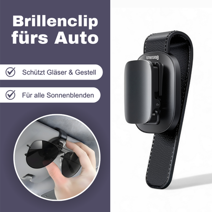 Auto-Brillenhalter für die Sonnenblende – Ordnung, Schutz & schneller Zugriff